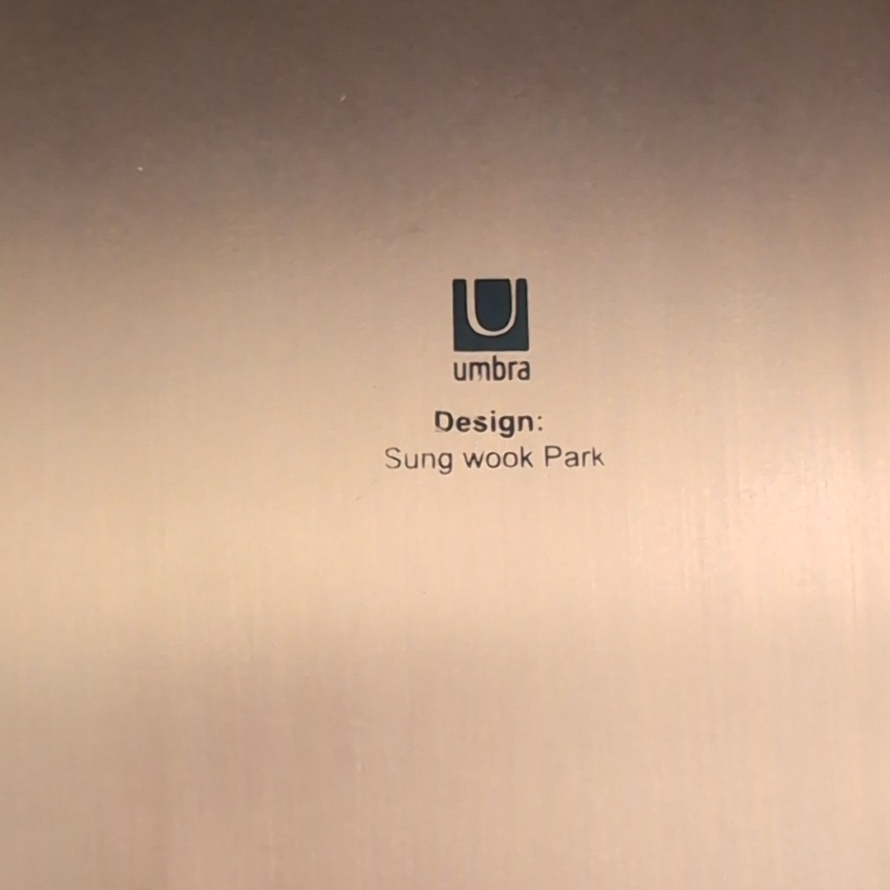 Umbra Diamond Shape Set Of 3 Copper Hanging Mirrors - Picture 5 of 5